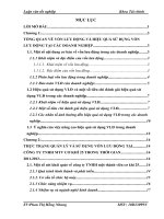 Thực trạng và giải pháp nâng cao hiệu quả sử dụng vốn lưu động tại công ty cơ khí 