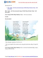 Tải Giải Tiếng Việt 3 KNTT Tập 1 Bài 1: Nghe - viết: Em yêu mùa hè trang 12