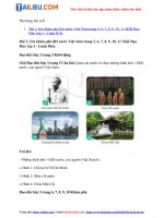 Tải Giải Bài 1: Em khám phá đất nước Việt Nam trang 5, 6, 7, 8, 9, 10, 11 Đạo đức lớp 3 CD