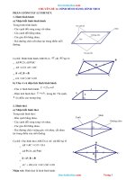  chuyen de 14 HINH BINH HANH HINH THOI 