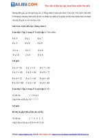 Tải Giải Toán 3 Bảng nhân 8 trang 26, 27 Cánh diều