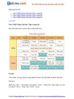 Tải Giải nói và nghe: Đọc thời khóa biểu trang 84, 85 Tiếng Việt 2 Tập 1 sách Cánh Diều