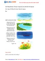 Tải Giải sách giáo khoa Tiếng Việt lớp 2: Ôn tập 1 trang 138, 139, 140 - Chân Trời Sáng Tạo