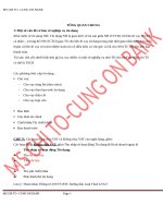 NGHIỆP VỤ TÍN DỤNG ÔNTHI NGÂN HÀNG