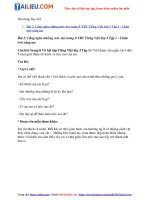 Tải Giải VBT Tiếng Việt lớp 3 Bài 2: Lắng nghe những ước mơ trang 8 - Chân trời sáng tạo