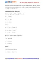 Tải Giải Toán 3 Bảng chia 3 trang 38, 39 Cánh diều