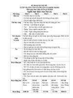 TUẦN 7 tôi cần GIG lớn lên và KHỎE MẠNH 