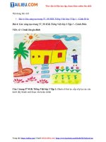 Tải Giải Tiếng Việt 3 Cánh Diều Tập 1 Bài 4: Góc sáng tạo trang 57, 58