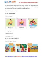 Tải Tiếng Anh lớp 3 Getting Started Lesson 1 trang 5 iLearn Smart Start