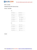 Tải Giải VBT Toán lớp 2 trang 10 Tập 2 Bài 96 đầy đủ