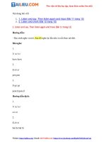 Tải Giải Tiếng Anh lớp 1 Unit 1: Lesson The Sound of English SGK - Cánh diều