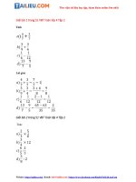 Tải Giải VBT Toán lớp 4 trang 51, 52 tập 2 bài 1, 2, 3, 4 đầy đủ