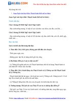 Tải Soạn Văn 6 Bài: Thạch Sanh Tập 2 - Kết nối tri thức