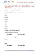 Tải Lời giải Toán Lớp 5: Luyện tập chung trang 48