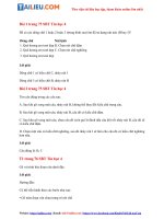 Tải Giải SBT Tin học 4 Bài 6: Trình bày chữ đậm, nghiêng (Quyển 2) đầy đủ nhất