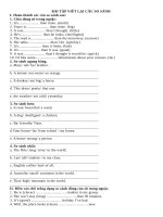 bai tap viet lai cau so sanh