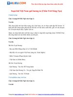 Tải Soạn Văn 6 Bài: Việt Nam quê hương ta Tập 1 - Chân Trời Sáng Tạo