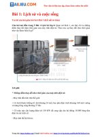 Tải [Kết Nối Tri Thức] Soạn Lịch Sử lớp 6 Bài 1: Lịch sử và cuộc sống