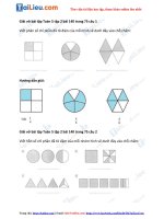 Tải Giải vở bài tập Toán lớp 5 trang 75, 76 tập 2: Ôn tập về phân số