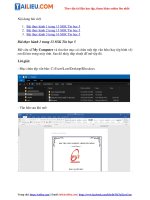Tải Giải bài tập Tin học lớp 5 Bài 3: Tổ chức thông tin trong máy tính (Chính xác nhất)