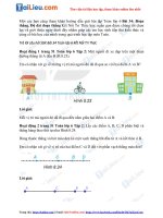 Tải Giải bài tập Toán lớp 6 Bài 34: Đoạn thẳng. Độ dài đoạn thẳng Kết Nối Tri Thức