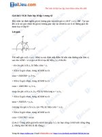 Giải toán lớp 10 SGK tập 1 trang 62 chính xác nhất 