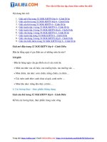 Tải [Cánh Diều] Giải Khoa học tự nhiên 6 Bài 9: Một số lương thực - thực phẩm thông dụng