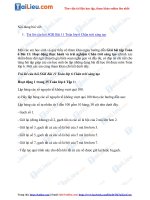 Tải Giải bài tập Toán lớp 6 Bài 11: Hoạt động thực hành và trải nghiệm Chân trời sáng tạo