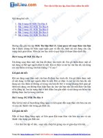 Tải Giải bài tập Tin Học 6 Bài 13: Làm quen với soạn thảo văn bản (Ngắn gọn nhất)