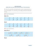 giai toan lop 1 huong dan cach lam va dap an bai tap trang 57 sach giao khoa 