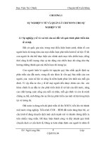 (Luận văn học viện tài chính) một số giải pháp nhằm tăng cường công tác quản lý chi NSNN cho các bệnh viện tuyến tỉnh trên địa bàn tỉnh thái bình 