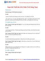 Tải Soạn Văn 6 Bài: Tuổi thơ tôi Tập 2 - Chân Trời Sáng Tạo