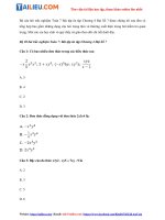 Tải Câu hỏi trắc nghiệm Toán 7: Bài tập ôn tập Chương 4 Đại Số 7