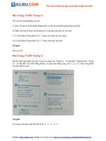 Tải Giải SBT Tin học 4 Bài 5: Sao chép văn bản (Quyển 2) đầy đủ nhất