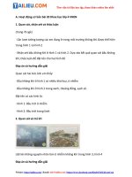 Tải Giải Tự nhiên xã hội VNEN lớp 4 Bài 20: Không khí bị ô nhiễm. Bảo vệ bầu không khí trong sạch