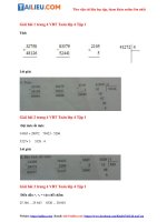 Tải Giải VBT toán lớp 4 trang 4 tập 1 bài 1, 2, 3, 4, 5 đầy đủ