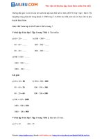 Tải Giải VBT Toán 3 Bài 2: Ôn tập phép cộng, phép trừ trong phạm vi 1000 trang 7, 8 Kết nối tri thức