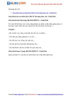 Tải Giải Khoa học tự nhiên 6 Bài 19: Đa dạng thực vật - Cánh Diều