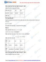 Tải Giải vở bài tập Toán lớp 5 trang 13, 14 tập 2: Diện tích hình tròn