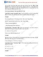 Tải Giải bài tập Toán lớp 6 Bài 1: Tập hợp Kết Nối Tri Thức