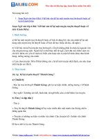 Tải Soạn Văn 6 Bài: Viết bài văn kể lại một truyện truyền thuyết hoặc cổ tích Tập 1 - Cánh Diều