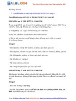 Tải [Cánh Diều] Giải Khoa học tự nhiên 6: Bài tập Chủ đề 3 và 4 trang 43