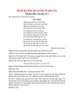 Bộ 10 đề đọc hiểu ngoài SGK thi 10 NH 23   24 