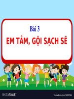 BÀI GIẢNG PP đạo đức lớp 1 ( kết nối TRI THỨC với CUỘC SỐNG ) bài 3 