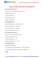 Tải Giải Toán lớp 4 trang 99 Luyện tập chung đầy đủ nhất