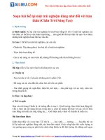 Tải Soạn Văn 6 Bài: Kể lại một trải nghiệm đáng nhớ đối với bản thân Tập 2 - Chân Trời Sáng Tạo