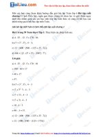 Tải Giải bài tập Toán lớp 6 Bài tập cuối chương 1 Cánh Diều