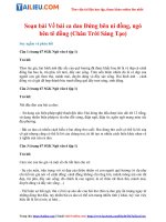 Tải Soạn Văn 6 Bài: Về bài ca dao Đứng bên ni đồng, ngó bên tê đồng Tập 1 - Chân Trời Sáng Tạo