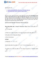 Tải Giải bài tập Toán lớp 6 Bài 2: Tính chất cơ bản của phân số Chân trời sáng tạo