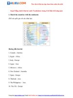 Tải Soạn Starter unit lớp 6 Vocabulary SGK trang 12 - Chân Trời Sáng Tạo